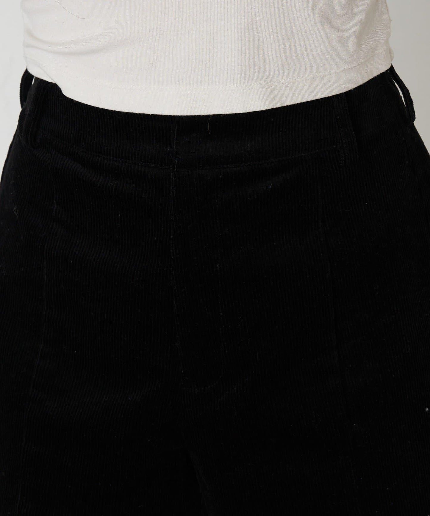 燈芯絨微型短褲