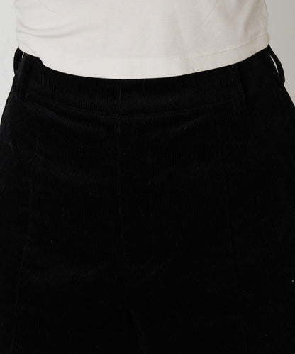 燈芯絨微型短褲