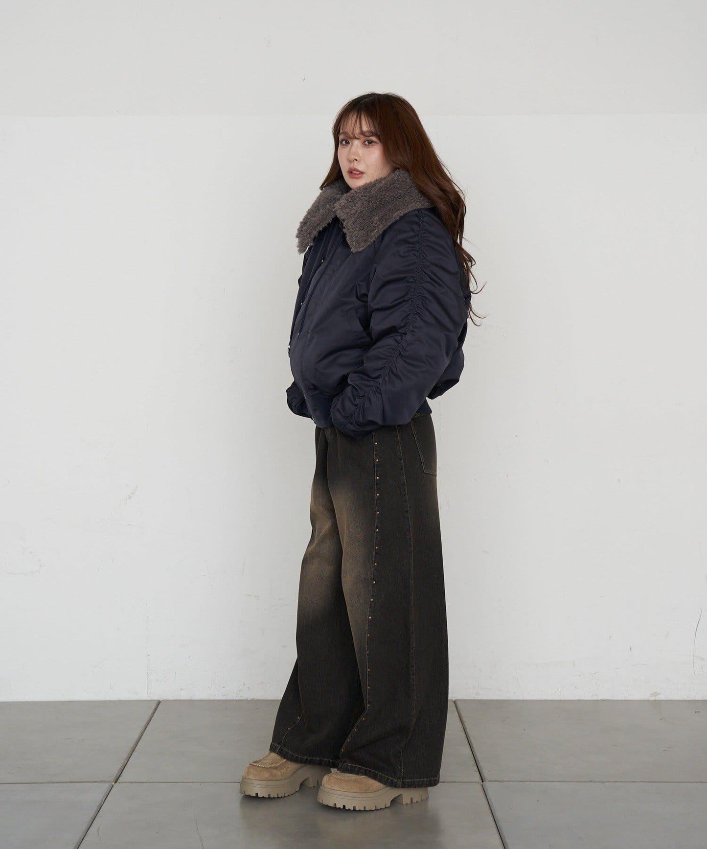 N2B毛絨飛行夾克