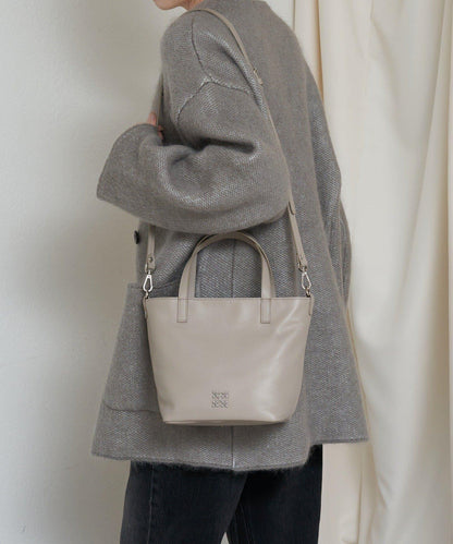 皮革兩用迷你托特包