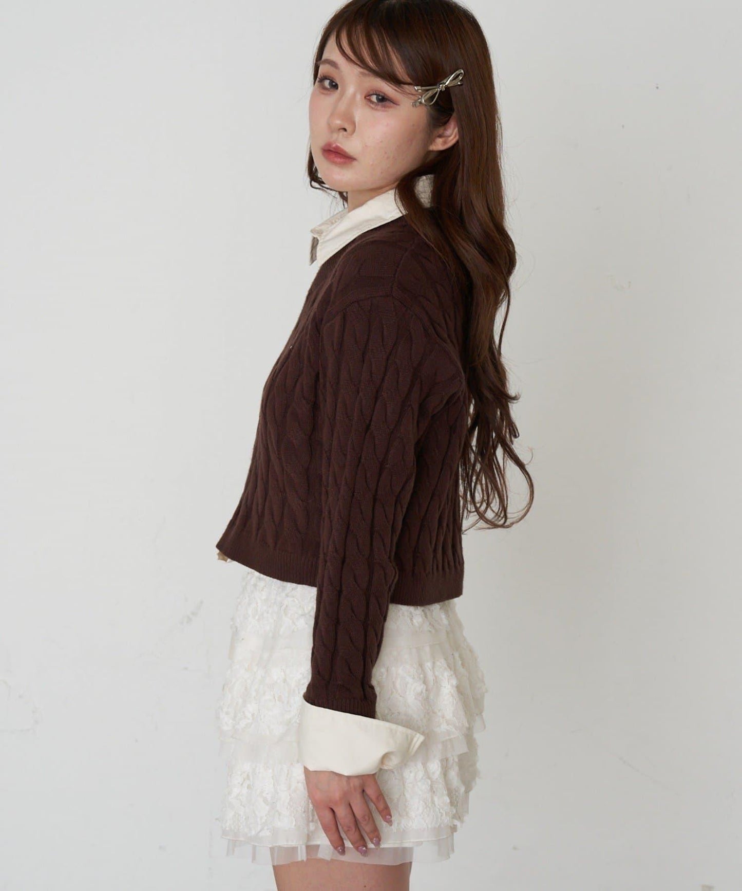 襯衫領針織毛衣