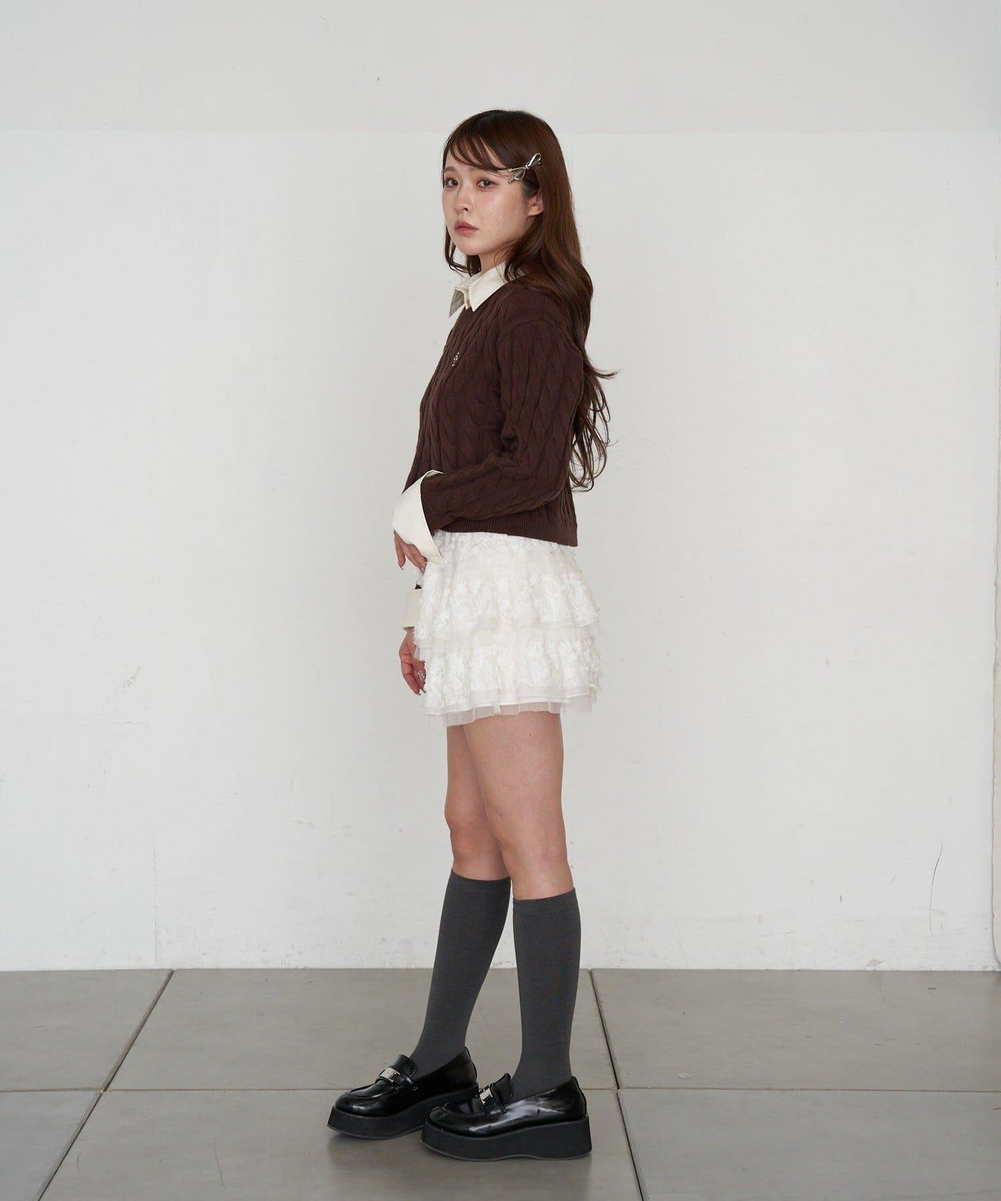 襯衫領針織毛衣