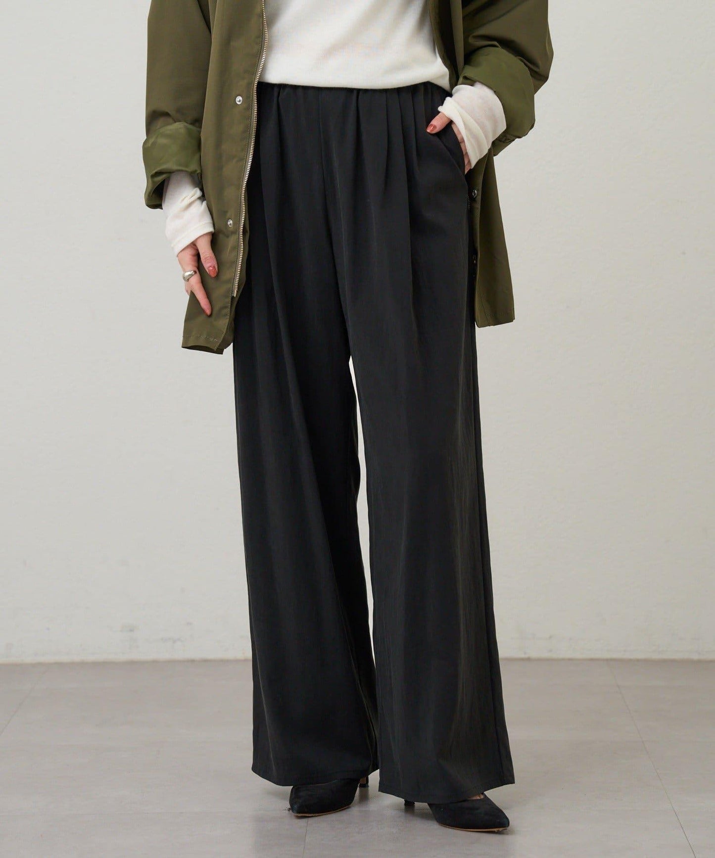 【26SS】三褶休閒褲