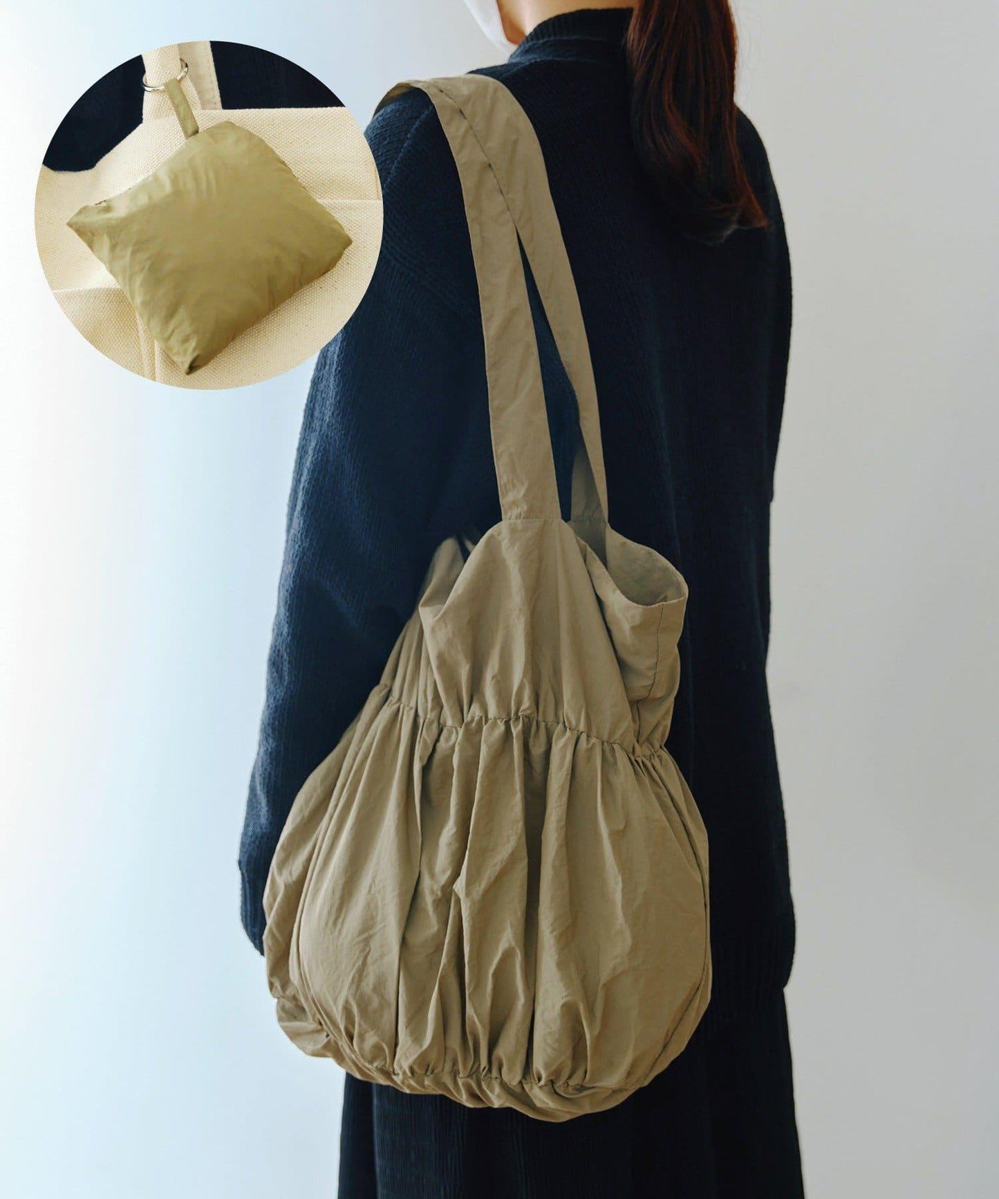 可摺疊柔軟褶皺包