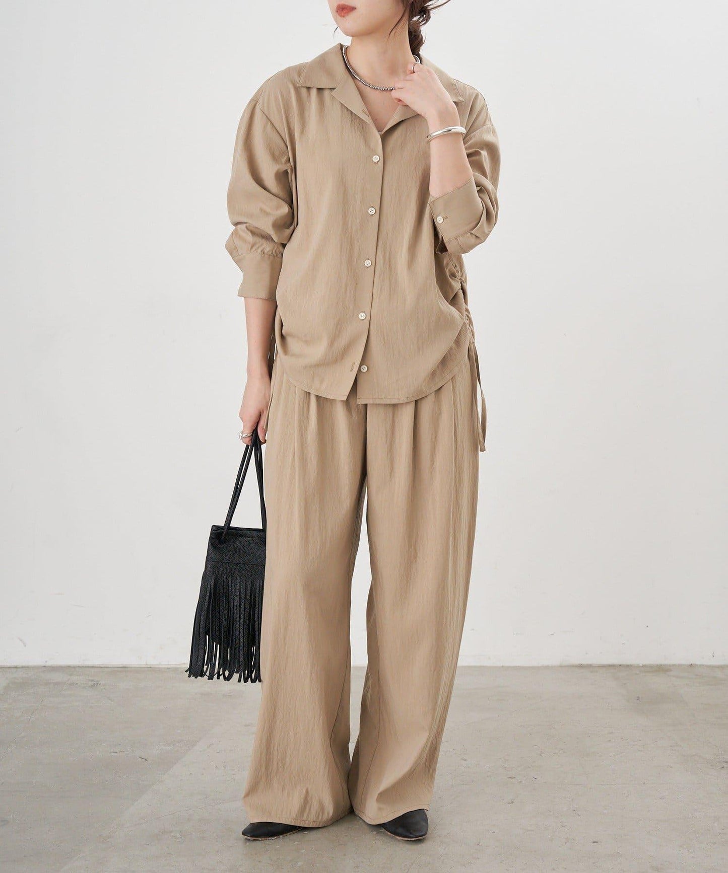 【26SS】三褶休閒褲