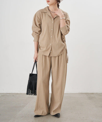 【26SS】三褶休閒褲