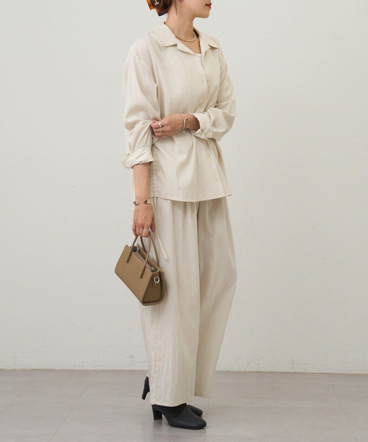 【26SS】三褶休閒褲