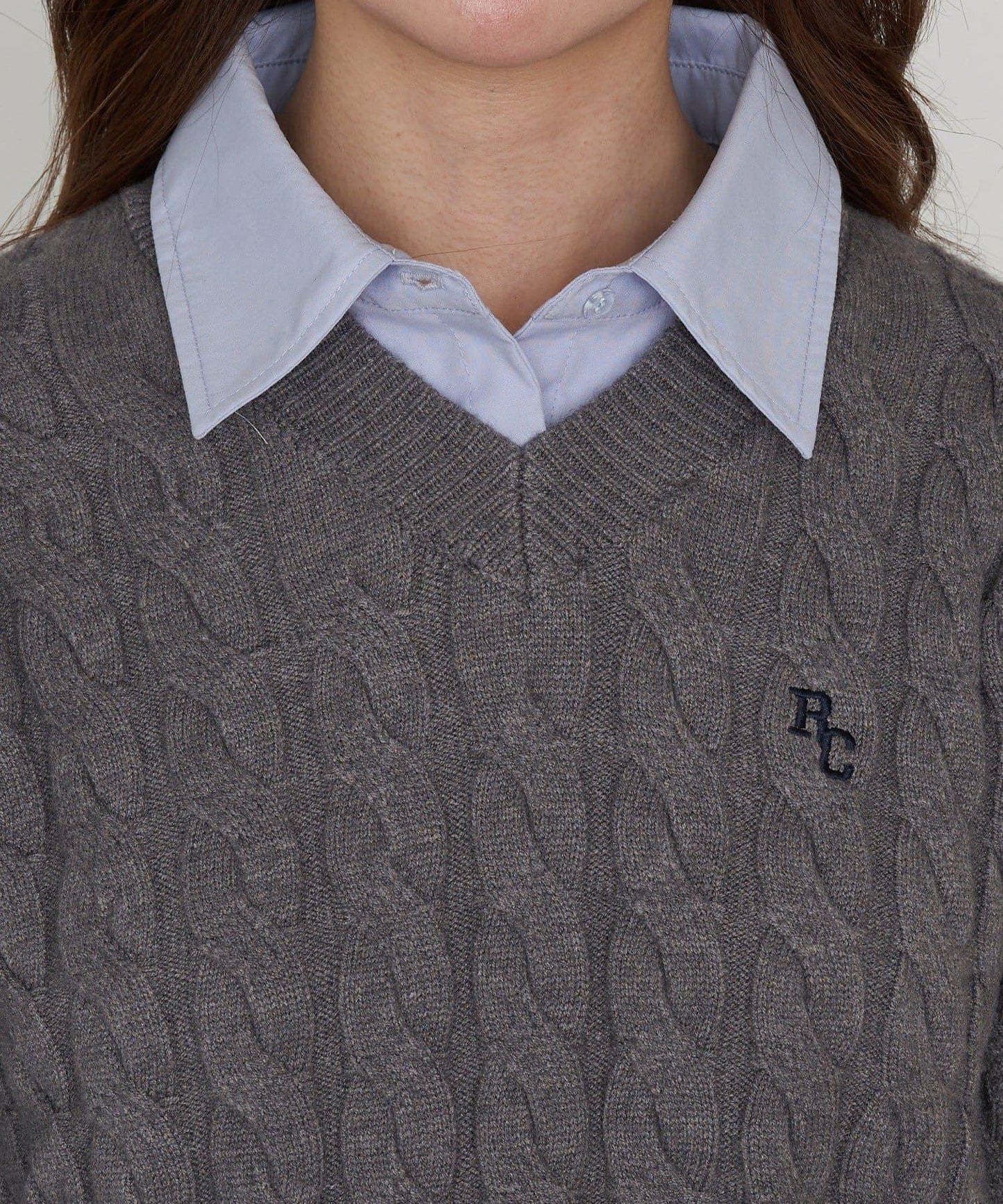 襯衫領針織毛衣