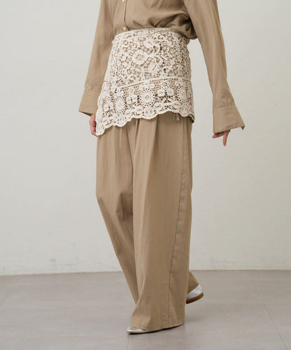 【26SS】三褶休閒褲