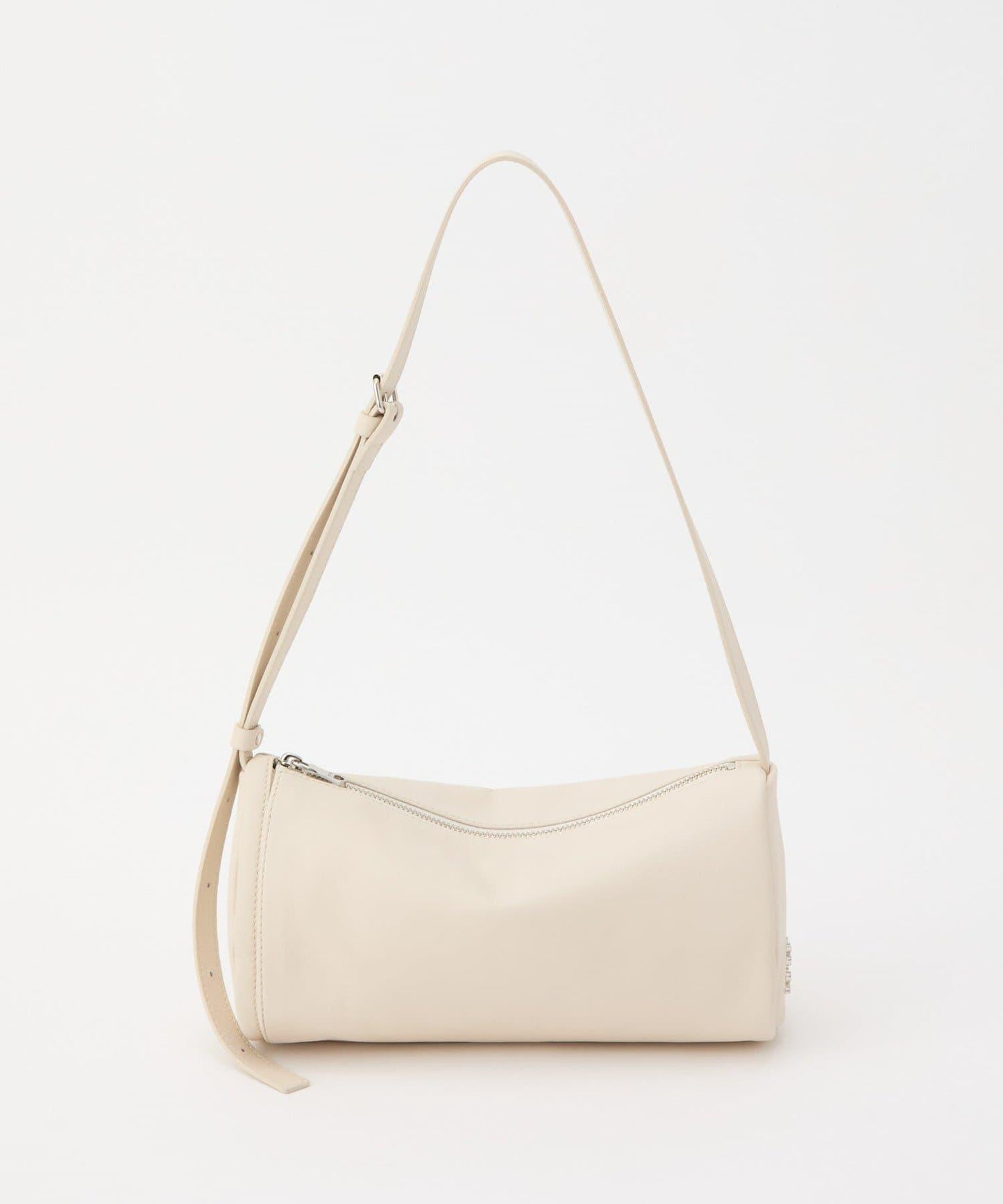 軟皮卷式單肩包