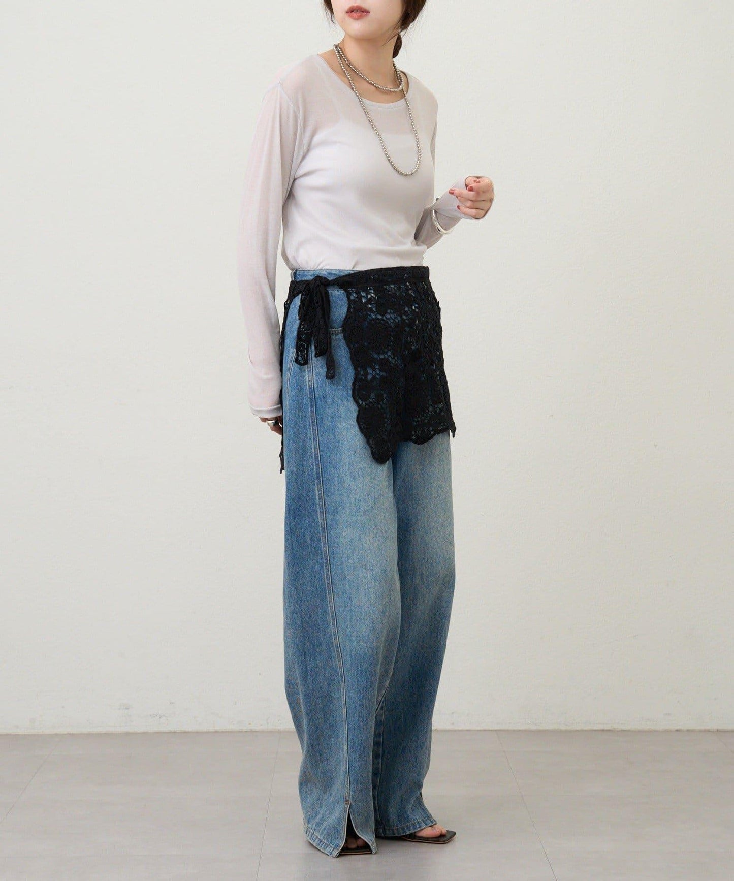 【26SS】基礎款透視長袖T恤