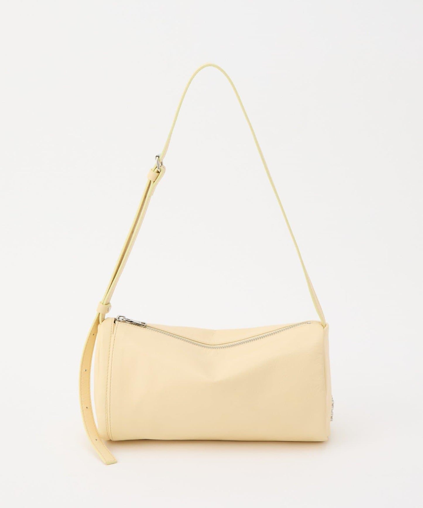 軟皮卷式單肩包