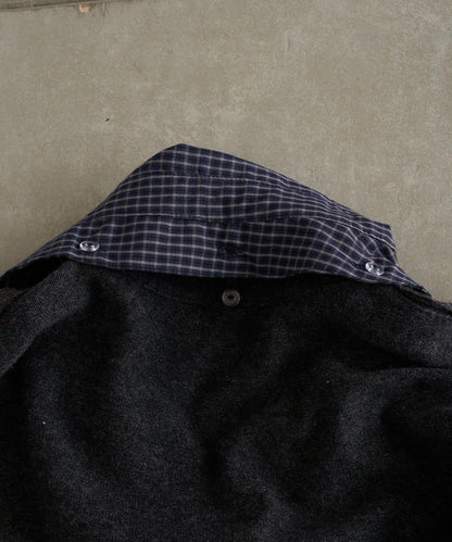 帶領V領刺繡針織衫