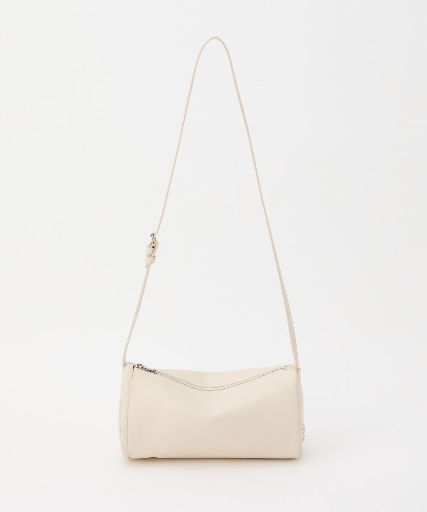 軟皮卷式單肩包