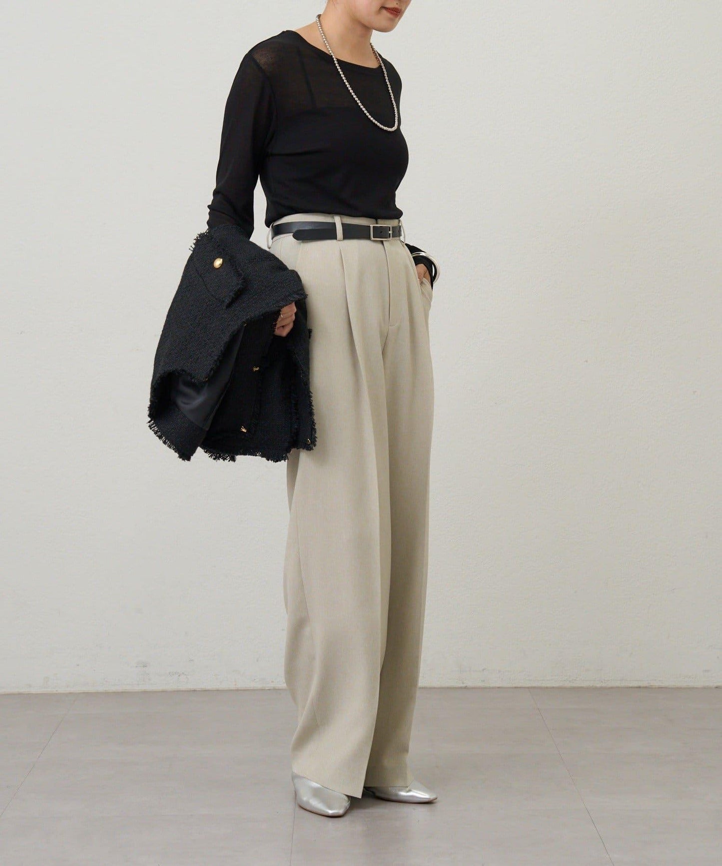 【26SS】基礎款透視長袖T恤