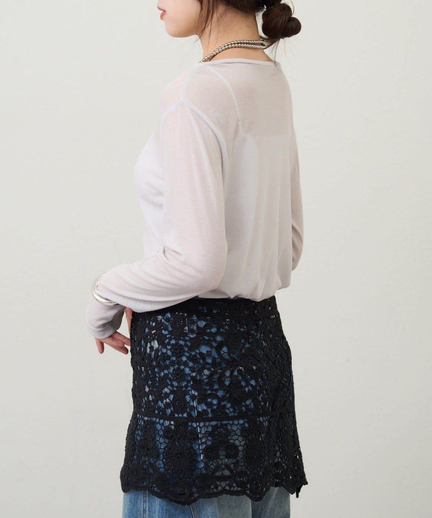 【26SS】基礎款透視長袖T恤