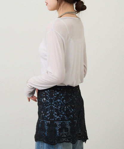 【26SS】基礎款透視長袖T恤