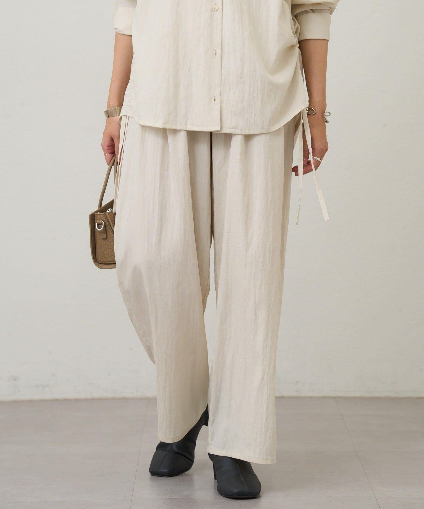 【26SS】三褶休閒褲