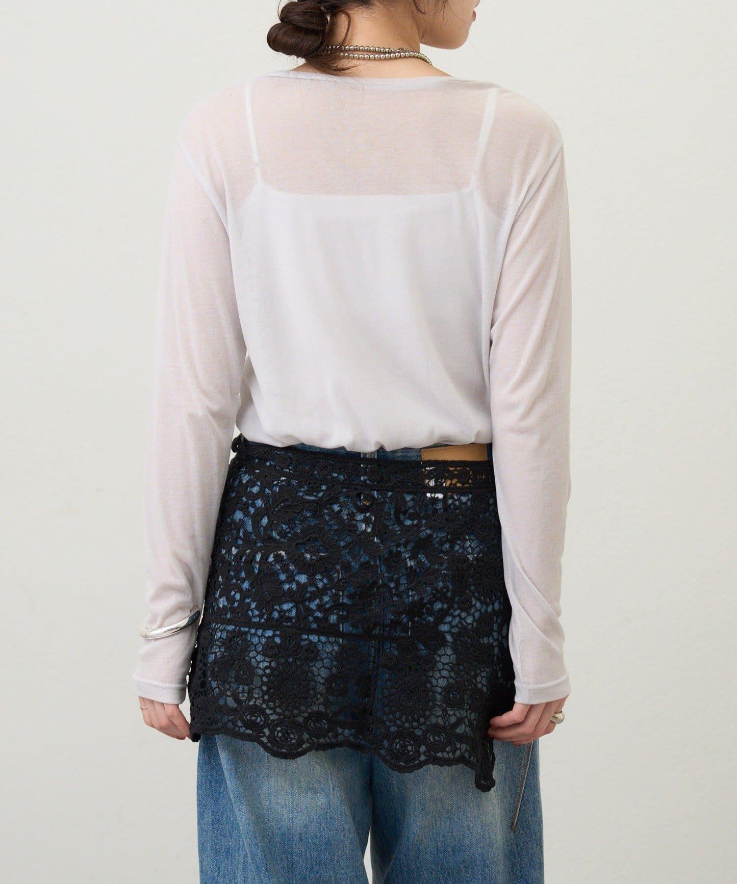 【26SS】基礎款透視長袖T恤