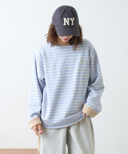 【GEVACO】內裡抓絨船領可雙面穿套頭衫