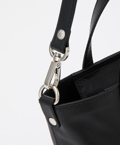 皮革兩用迷你托特包