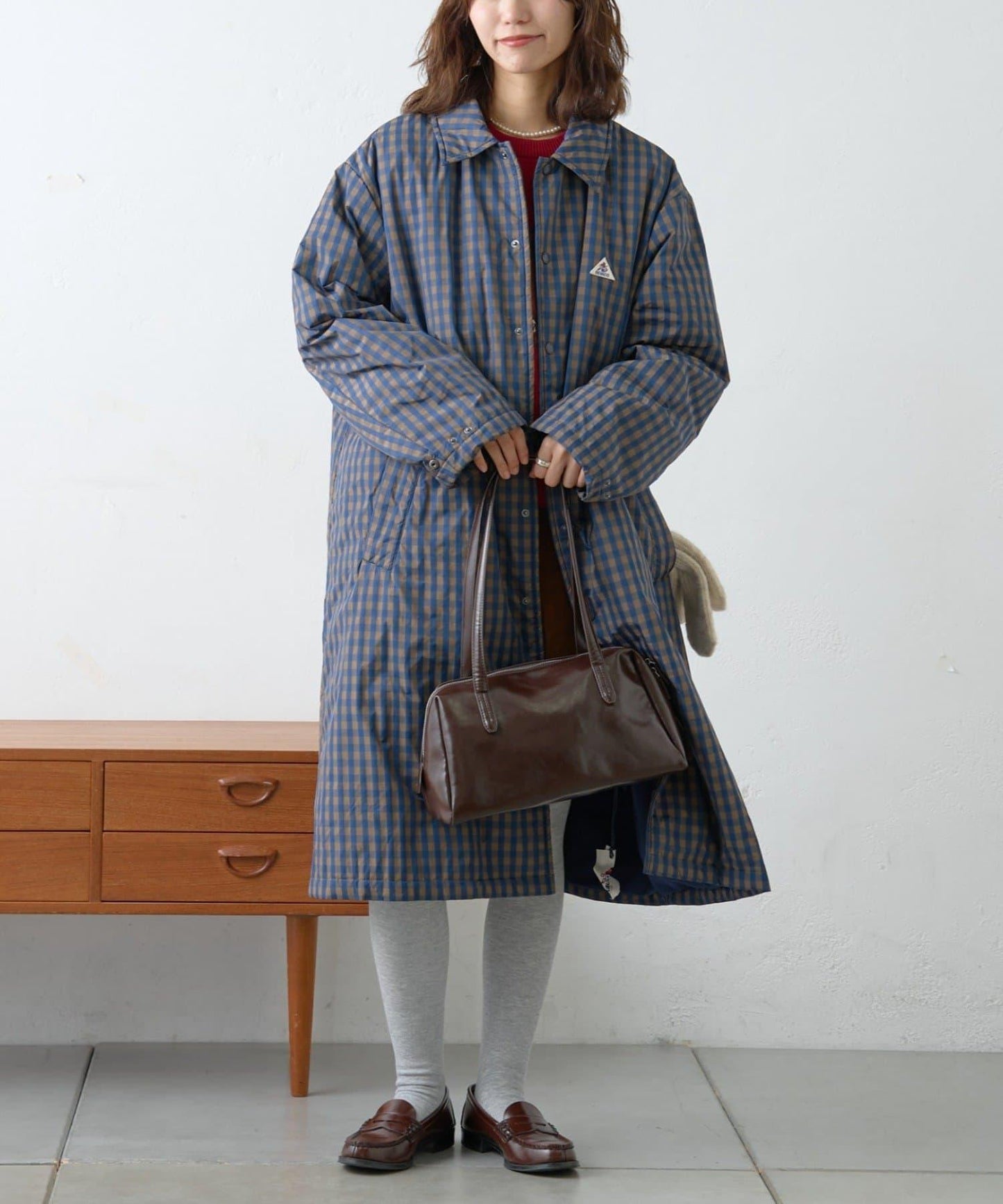 【GEVACO】中棉單排扣長款大衣