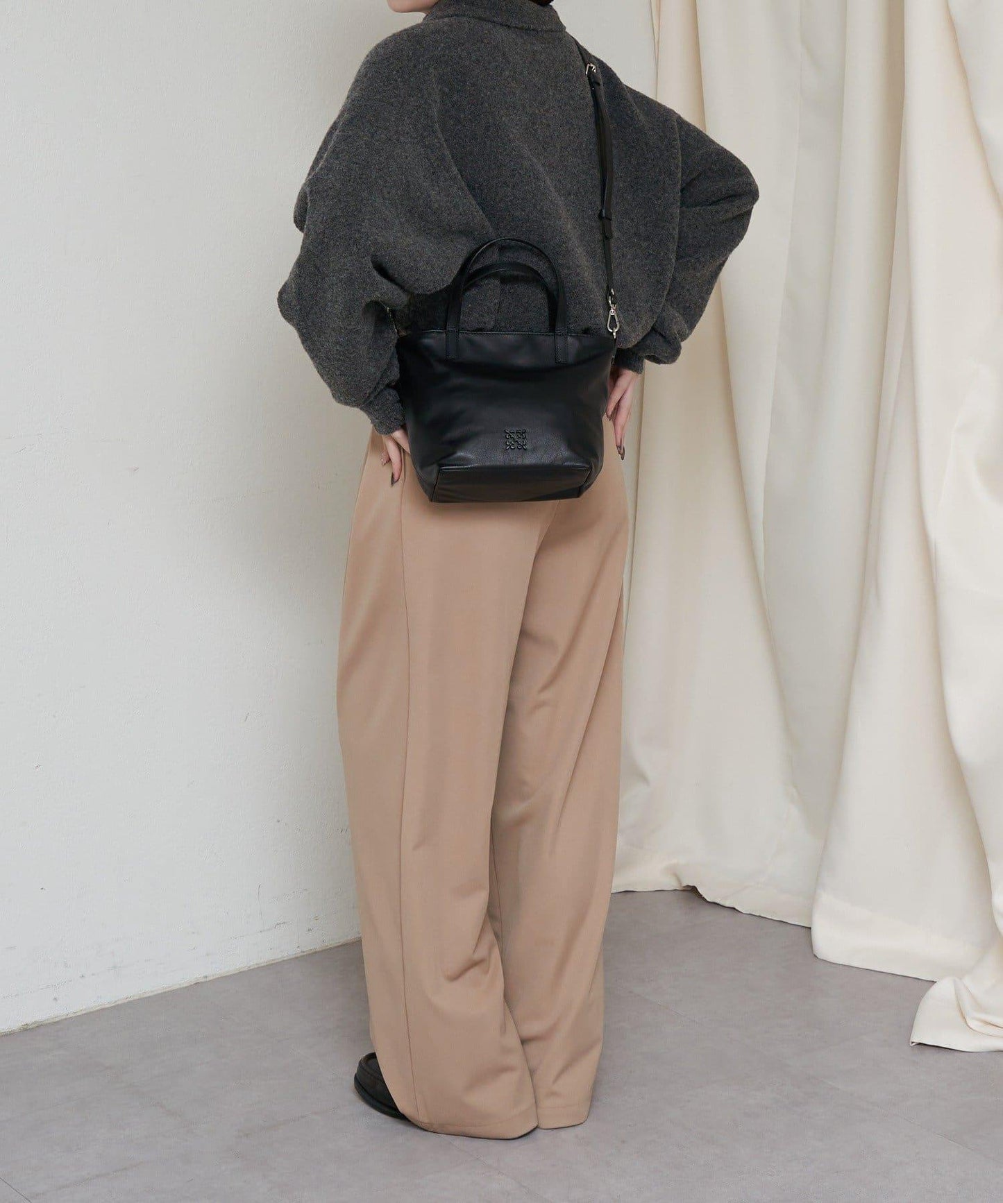 皮革兩用迷你托特包