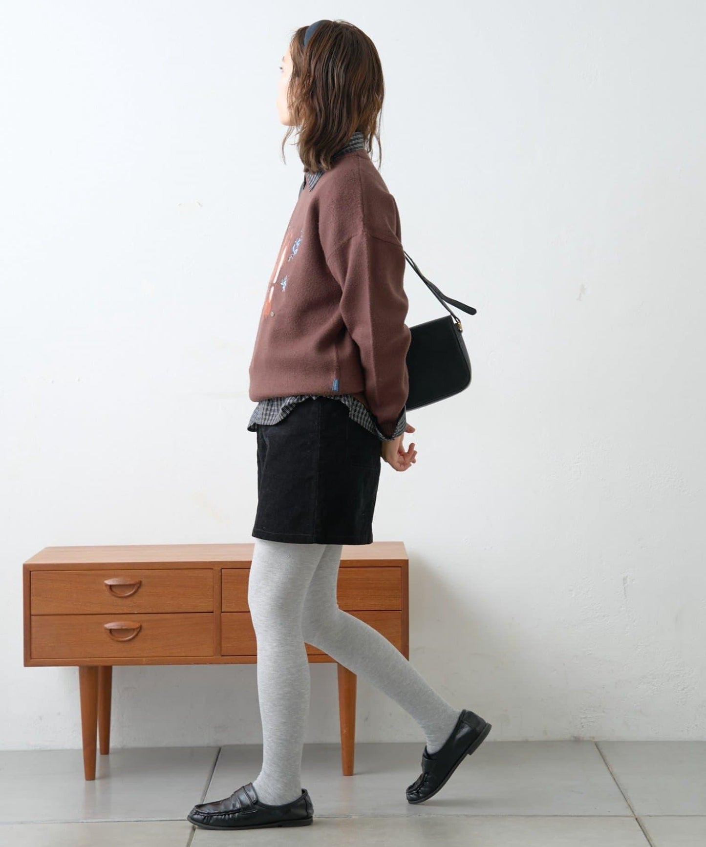 【GEVACO】花卉提花針織衫