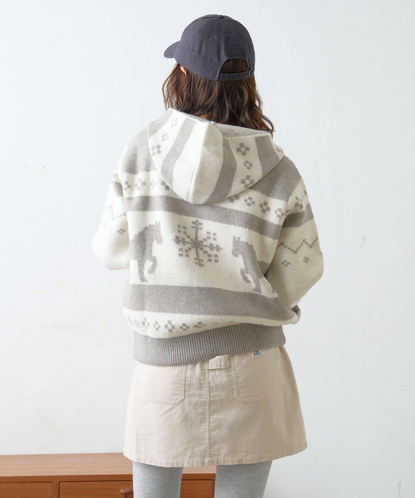 【GEVACO】考究風連帽針織開衫