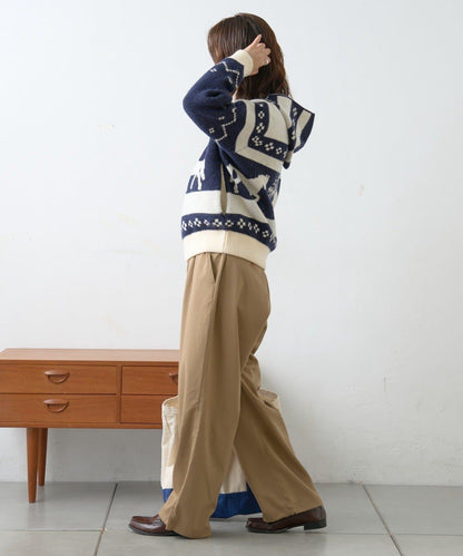 【GEVACO】考究風連帽針織開衫