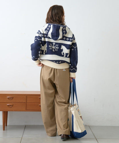 【GEVACO】考究風連帽針織開衫