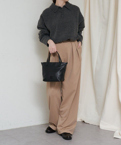 皮革兩用迷你托特包