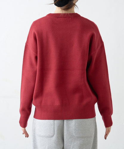 【GEVACO】花卉提花針織衫