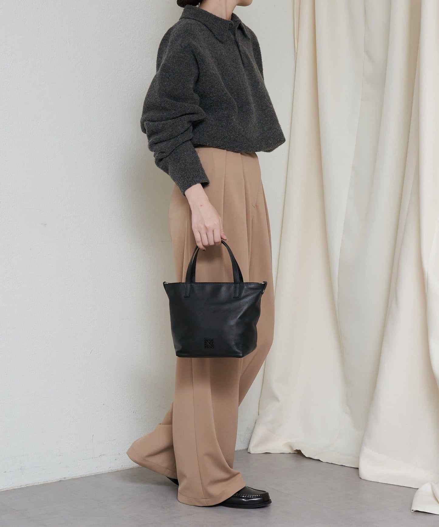 皮革兩用迷你托特包