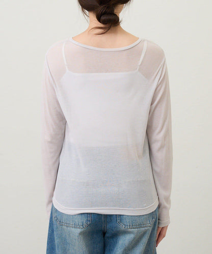 【26SS】基礎款透視長袖T恤