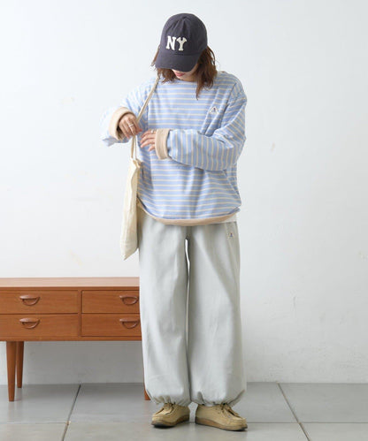 【GEVACO】內裡抓絨船領可雙面穿套頭衫