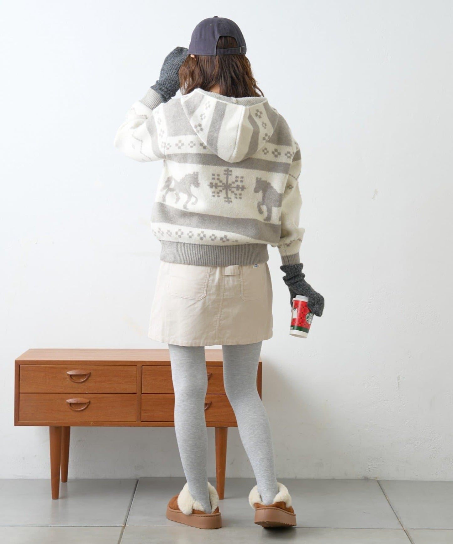 【GEVACO】考究風連帽針織開衫