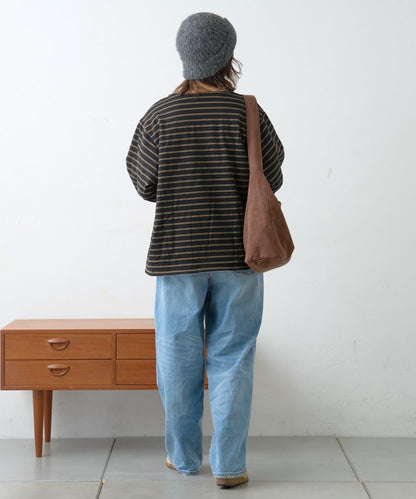 【GEVACO】內裡抓絨船領可雙面穿套頭衫