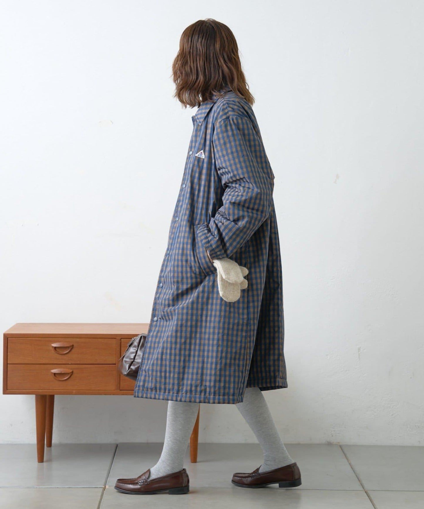 【GEVACO】中棉單排扣長款大衣