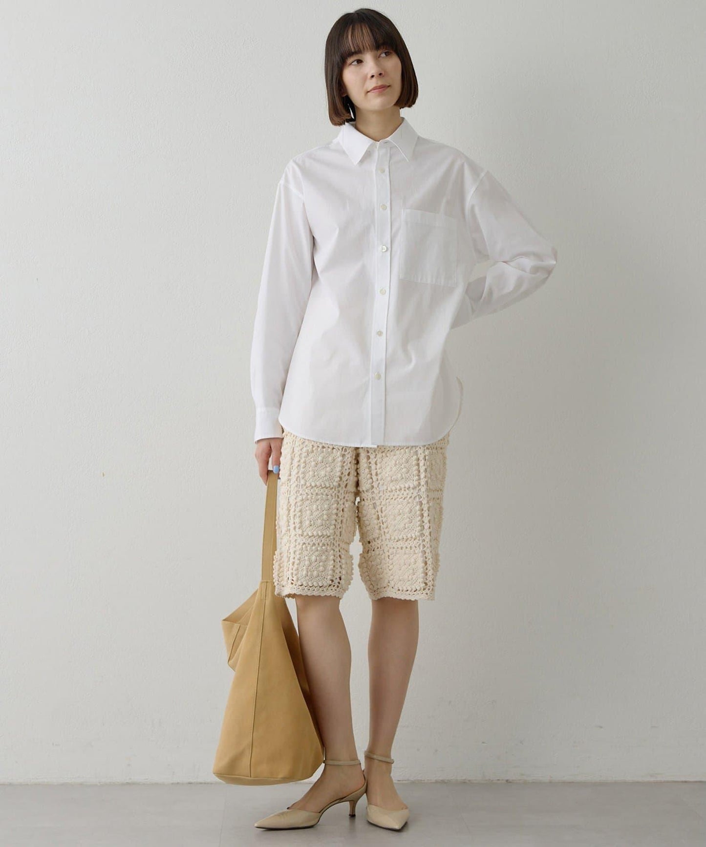 <インフルエンサーコラボ>寬鬆襯衫