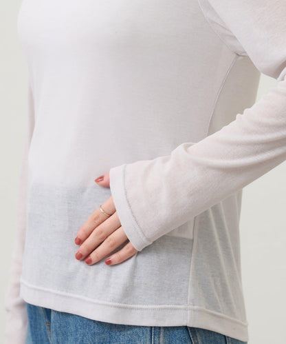 【26SS】基礎款透視長袖T恤