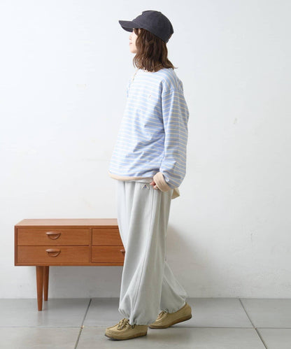 【GEVACO】內裡抓絨船領可雙面穿套頭衫