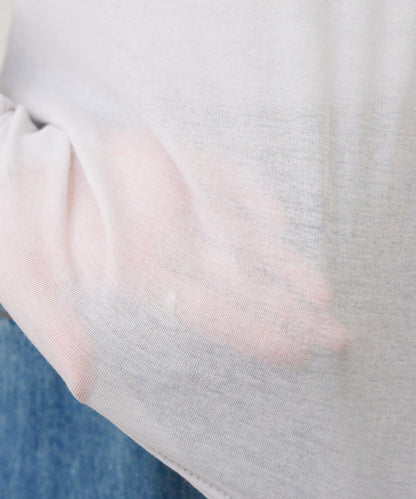 【26SS】基礎款透視長袖T恤