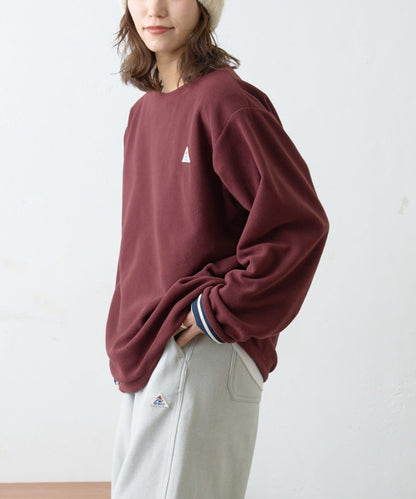 【GEVACO】內裡抓絨船領可雙面穿套頭衫