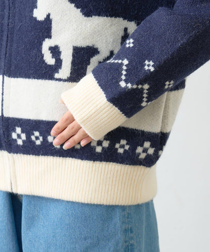 【GEVACO】考究風連帽針織開衫