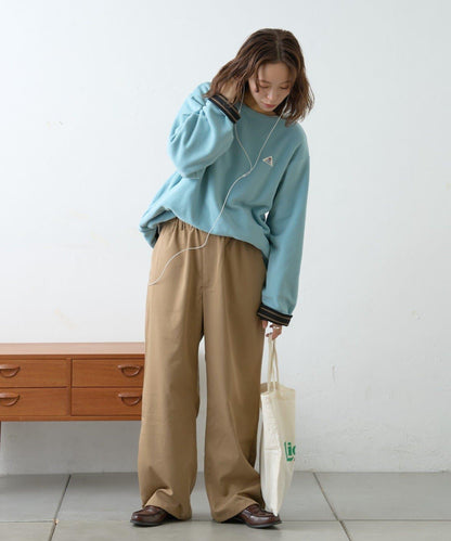 【GEVACO】內裡抓絨船領可雙面穿套頭衫