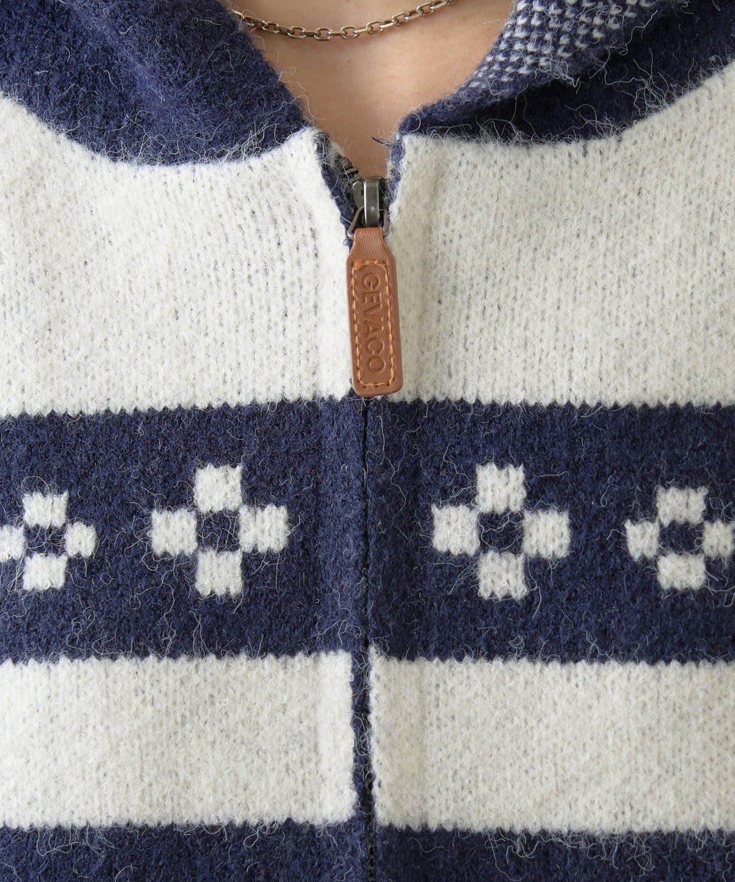 【GEVACO】考究風連帽針織開衫