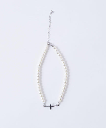 十字珍珠項圈頸鍊
