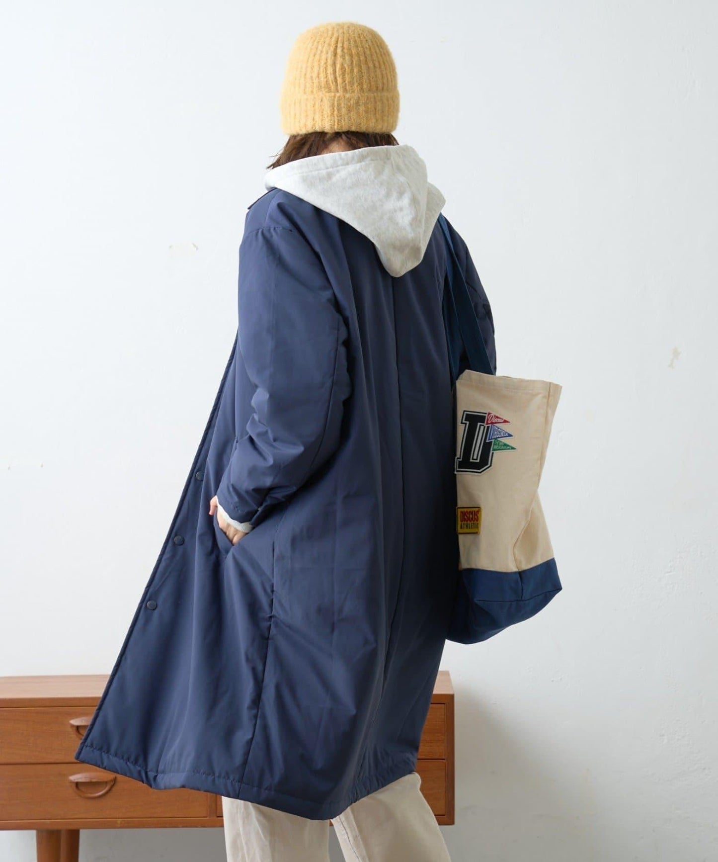 【GEVACO】中棉單排扣長款大衣