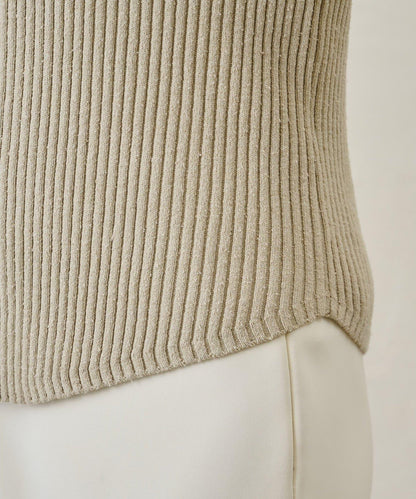 RAW SILK蕾絲繫帶套頭衫